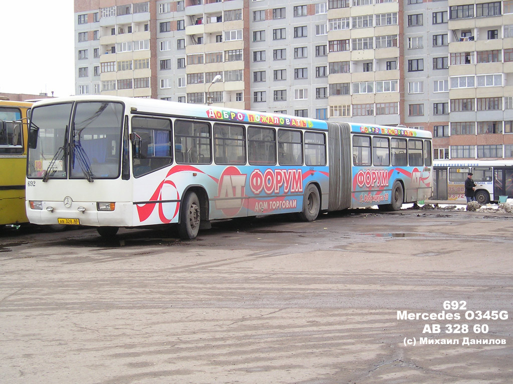 Псковская область, Mercedes-Benz O345G № 692