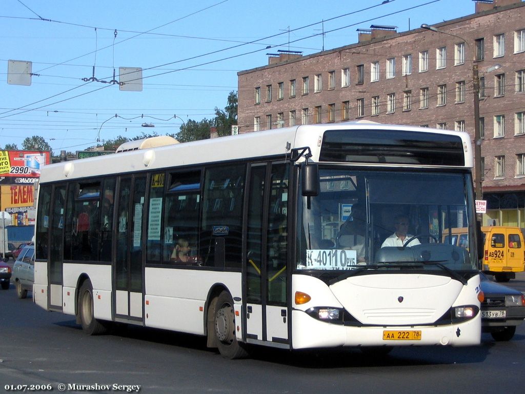 Санкт-Петербург, Scania OmniLink I (Скания-Питер) № 212