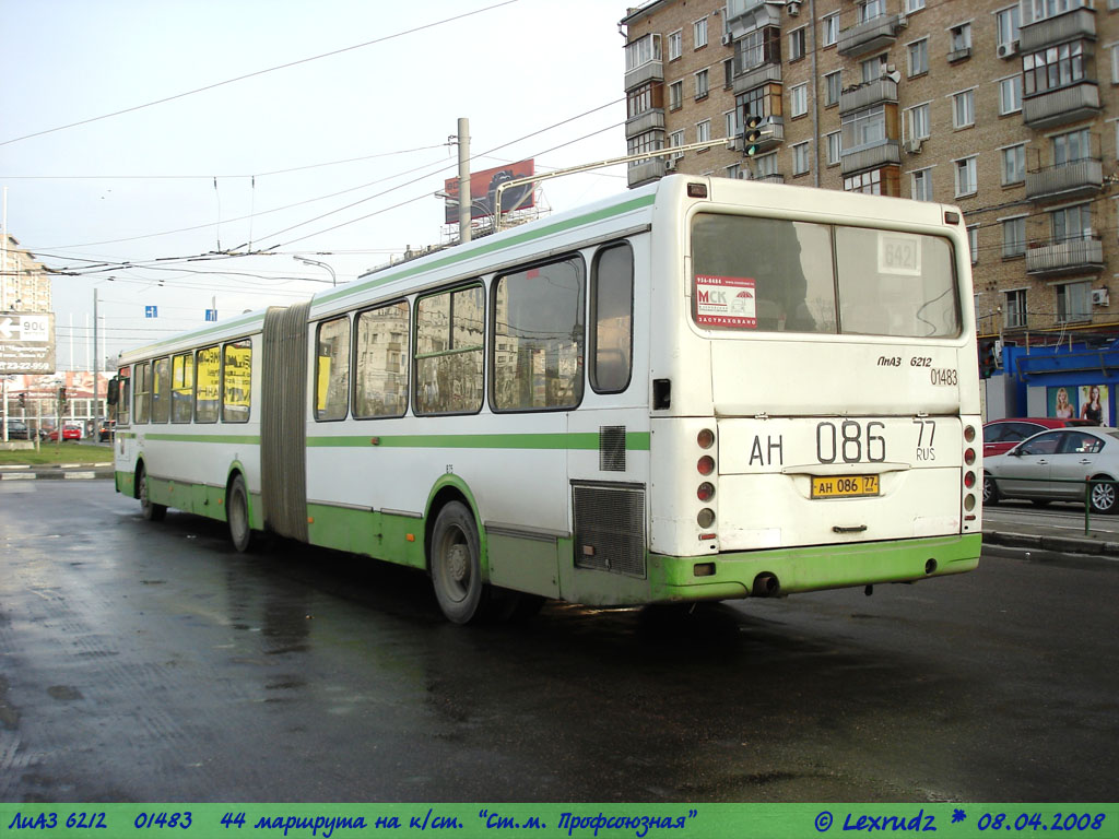 Москва, ЛиАЗ-6212.00 № 01483