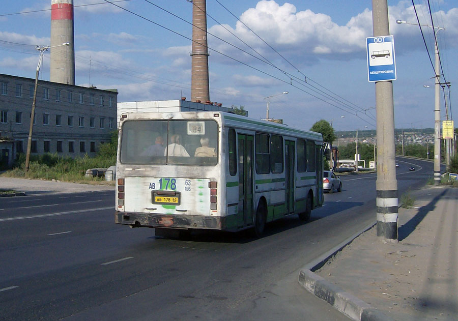 Самарская область, ЛиАЗ-5256.25 № АВ 178 63