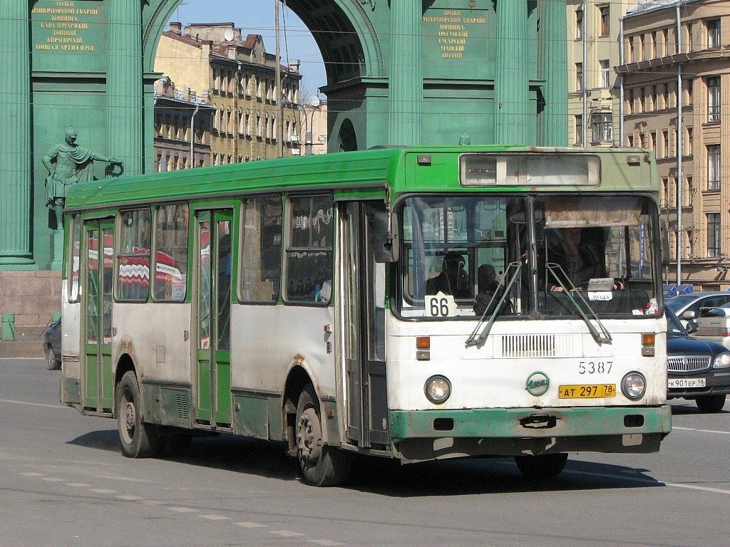 Санкт-Петербург, ЛиАЗ-5256.25 № 5387