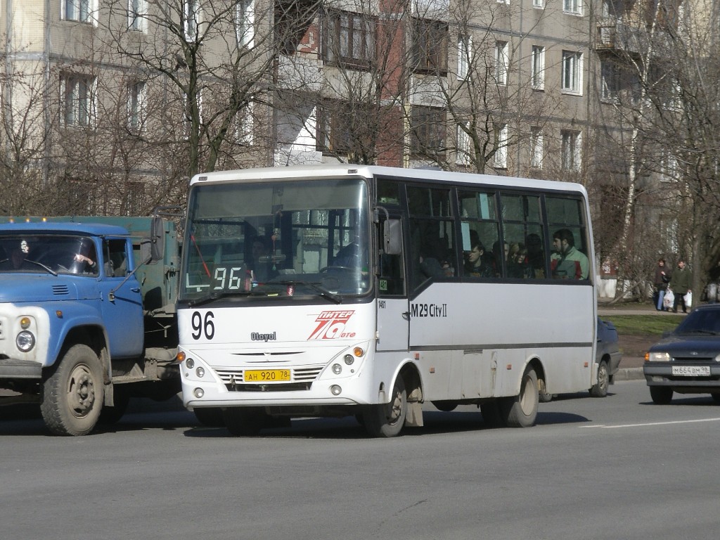 Санкт-Петербург, Otoyol M29 City II № 1481