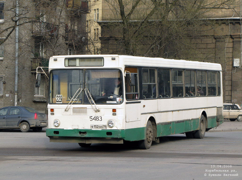 Санкт-Петербург, ЛиАЗ-5256.00 № 5483