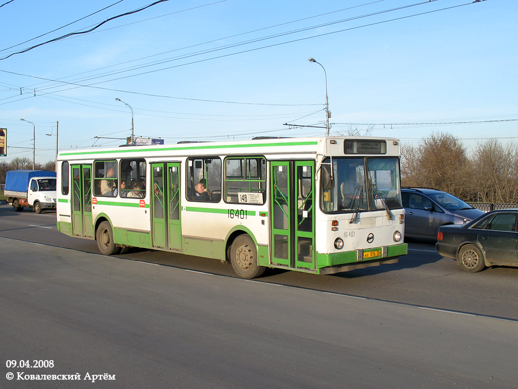 Москва, ЛиАЗ-5256.25 № 16401