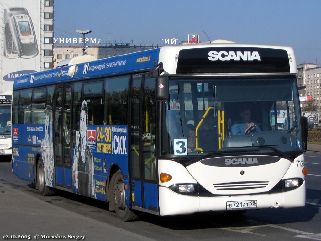 Sankt Peterburgas, Scania OmniLink I (Scania-St.Petersburg) Nr. 7128