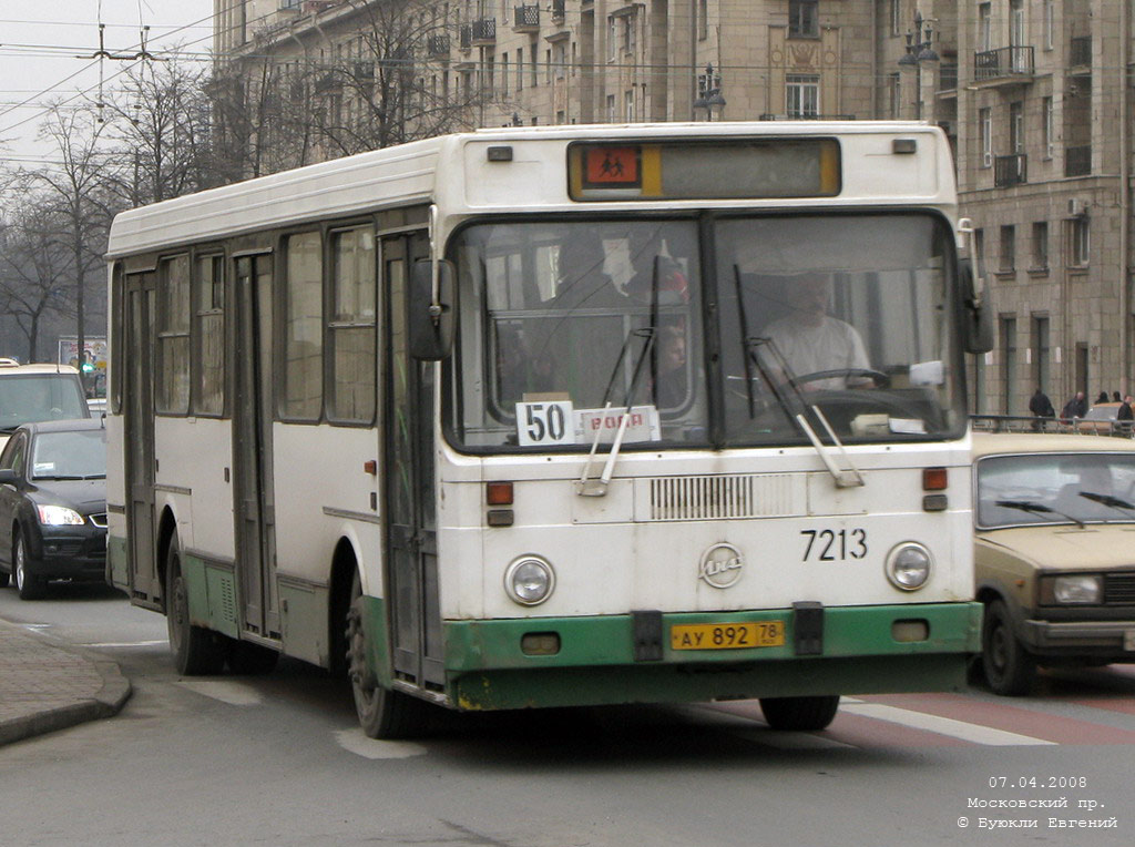 Санкт-Петербург, ЛиАЗ-5256.25 № 7213