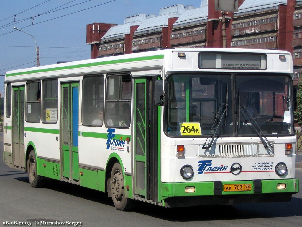 Санкт-Петербург, ЛиАЗ-5256.40 № АК 703 78