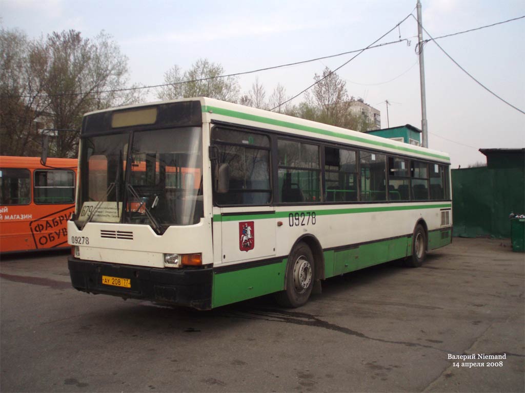 Москва, Ikarus 415.33 № 09278