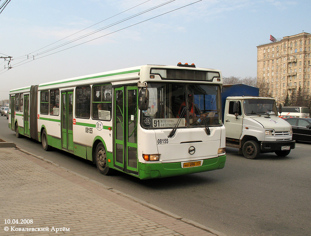 Москва, ЛиАЗ-6212.01 № 08155