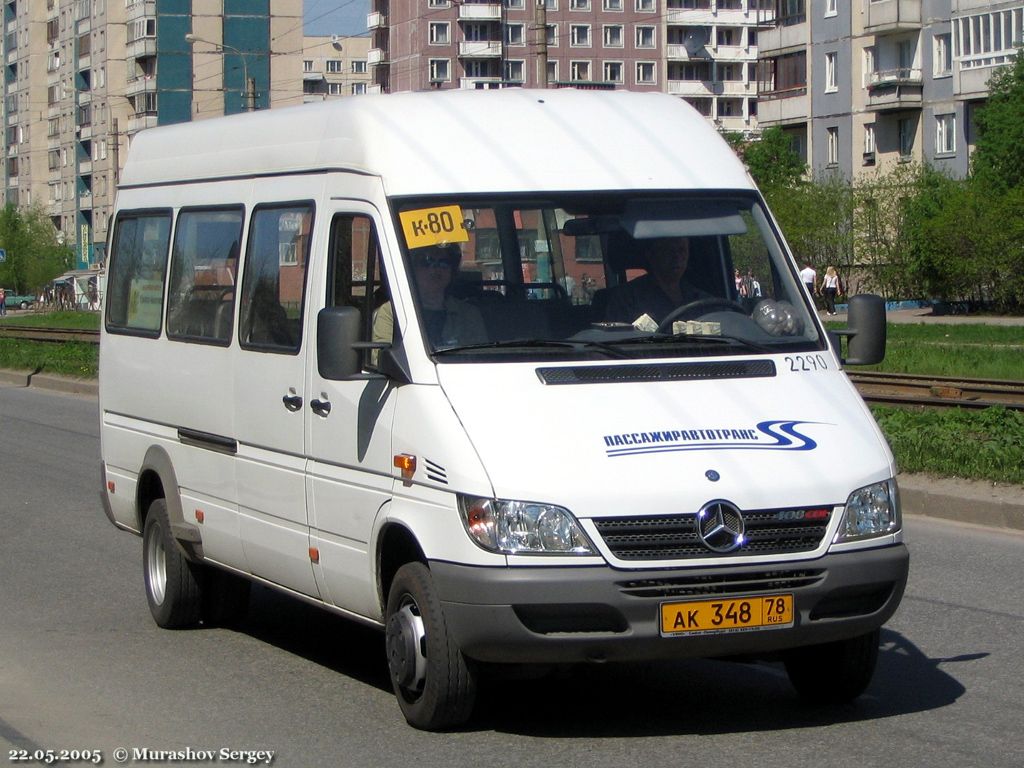 Санкт-Петербург, Mercedes-Benz Sprinter W904 408CDI № 2290