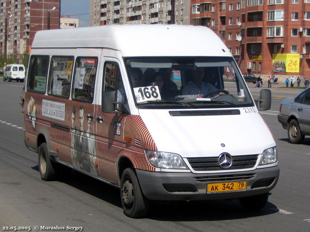 Санкт-Петербург, Mercedes-Benz Sprinter W904 408CDI № 2392