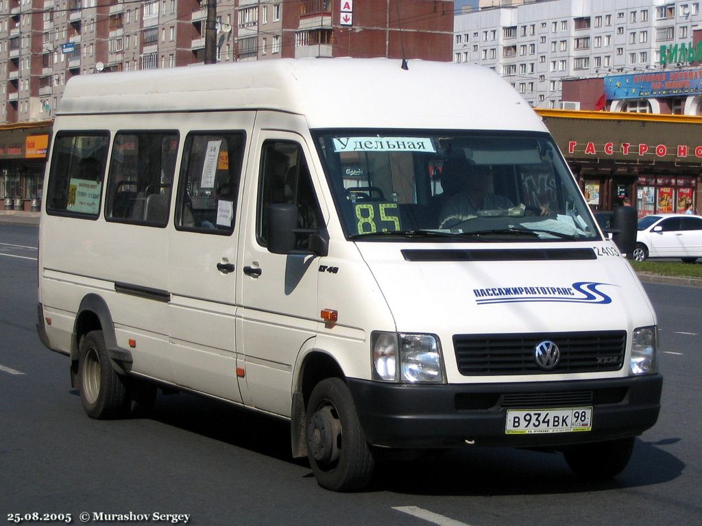 Санкт-Петербург, Volkswagen LT46 № 2403