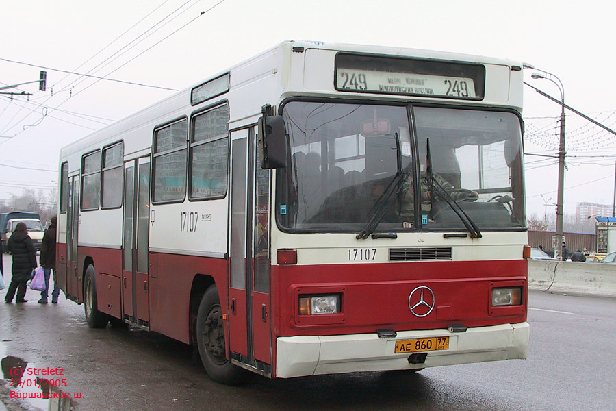 Москва, Mercedes-Benz O325 № 17107