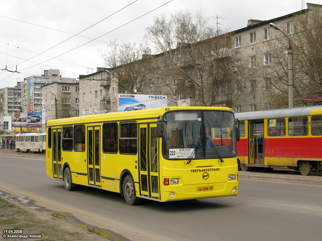 Тверская область, ЛиАЗ-5256.35 № АК 656 69