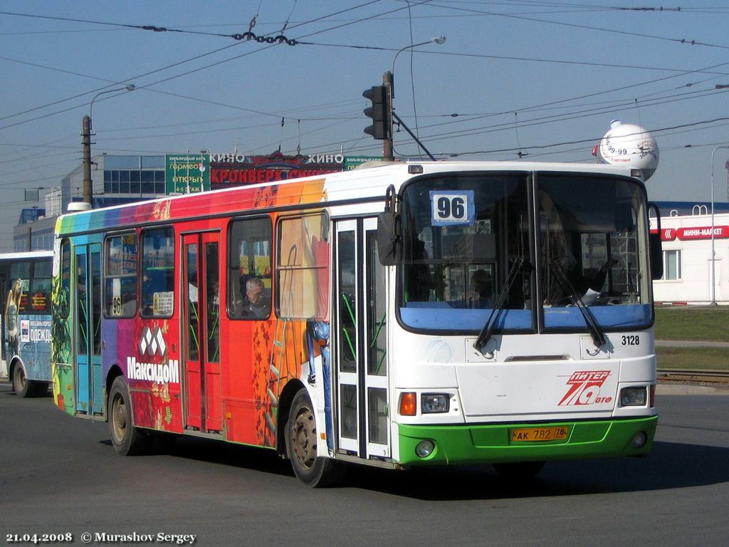 Санкт-Петербург, ЛиАЗ-5256.25 № 3128