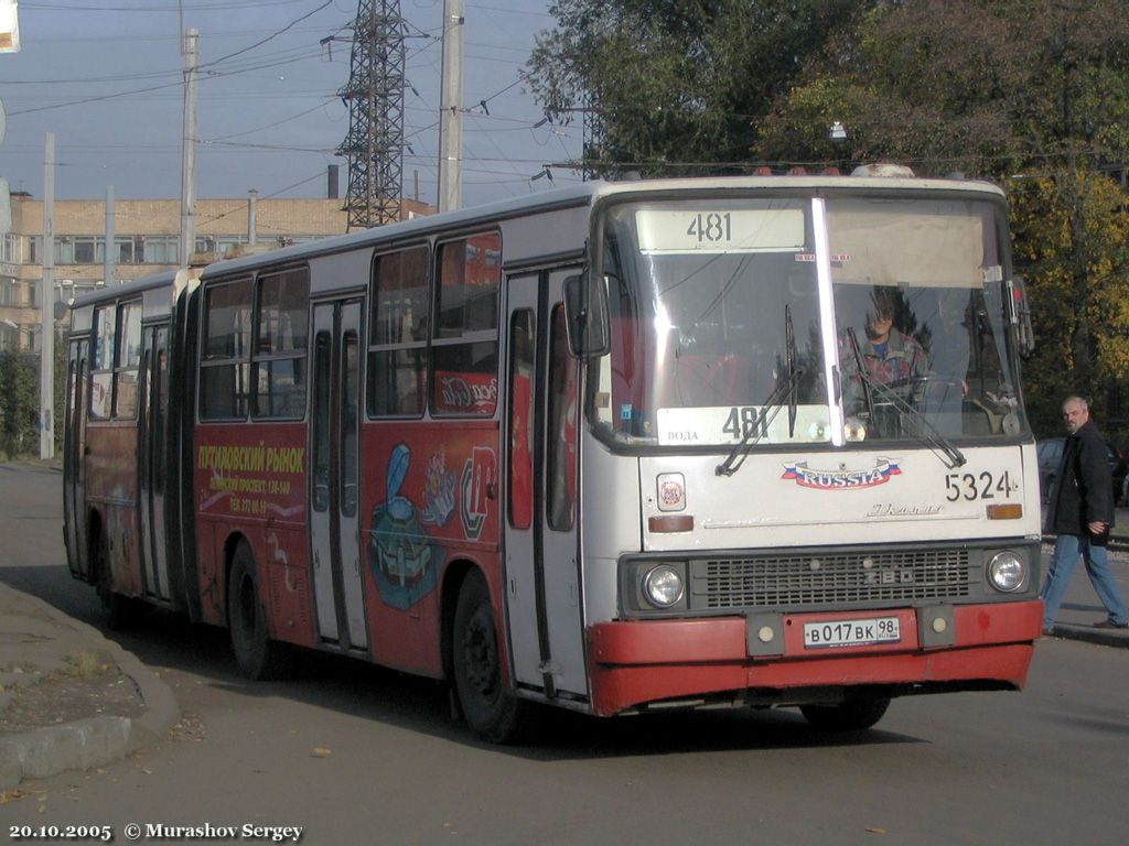 Санкт-Петербург, Ikarus 280.33O № 5324