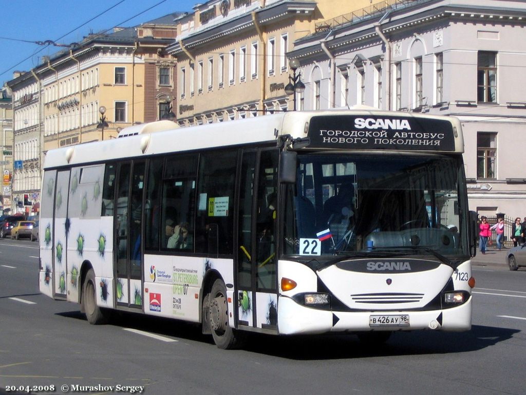 Санкт-Петербург, Scania OmniLink I (Скания-Питер) № 7123