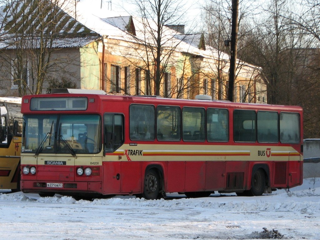 Ленінградская вобласць, Scania CN113CLB № 04231