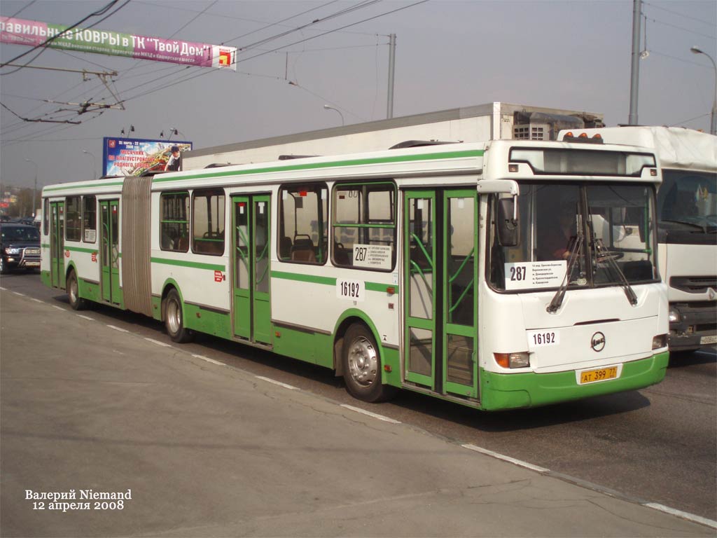 Moskva, LiAZ-6212.01 č. 16192