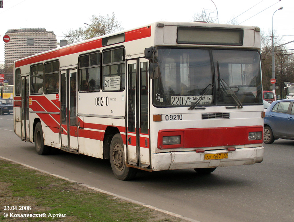 Москва, Mercedes-Benz O325 № 09210