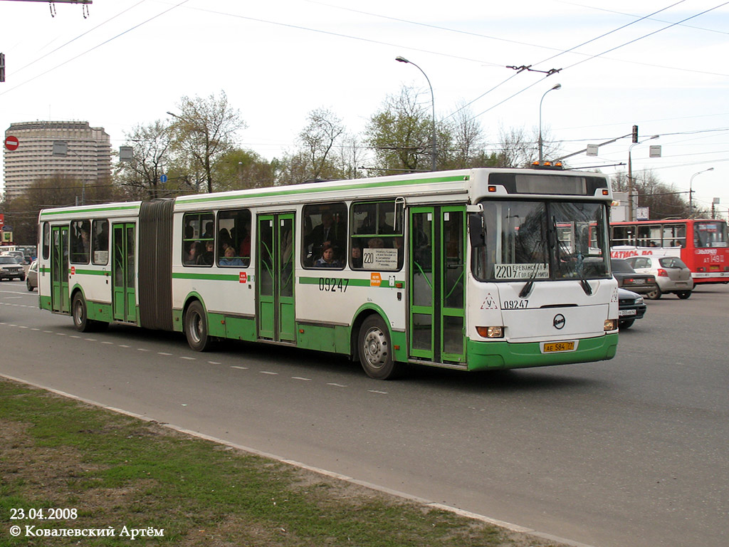 Москва, ЛиАЗ-6212.00 № 09247