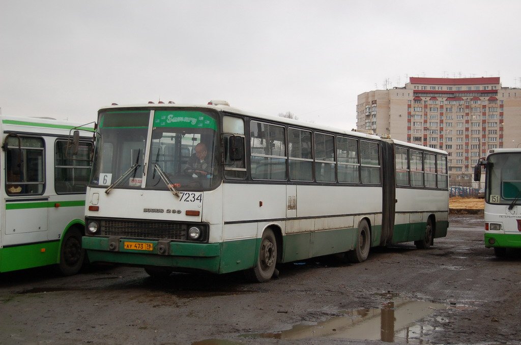 Санкт-Петербург, Ikarus 280.33O № 7234