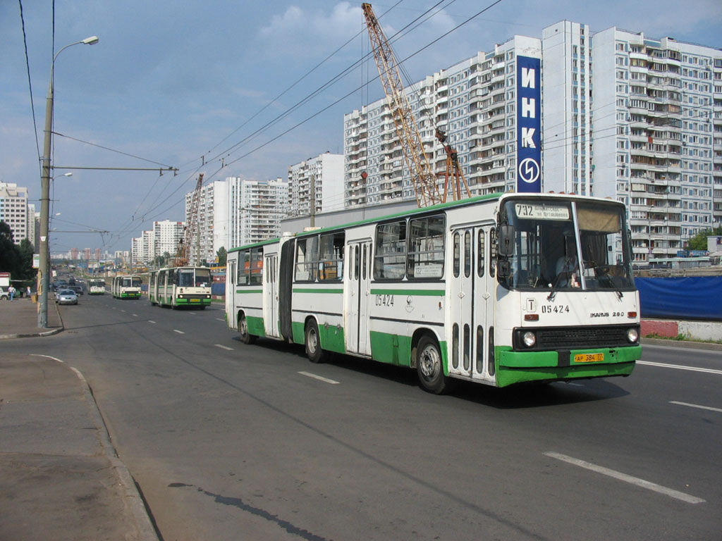 Москва, Ikarus 280.33M № 05424