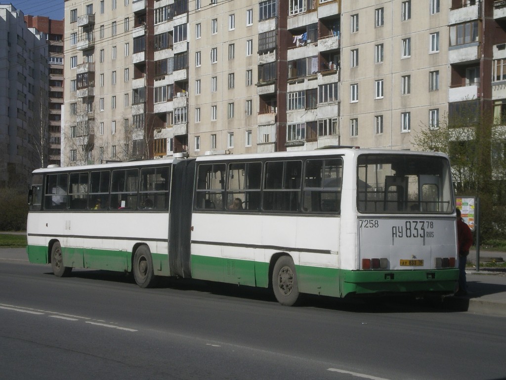 Санкт-Петербург, Ikarus 280.33O № 7258
