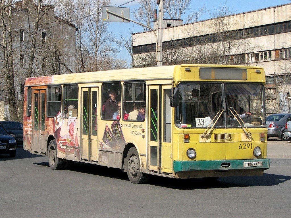 Санкт-Петербург, ЛиАЗ-5256.25 № 6291