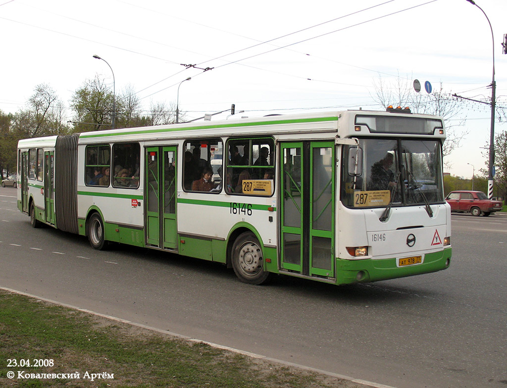 Москва, ЛиАЗ-6212.01 № 16146