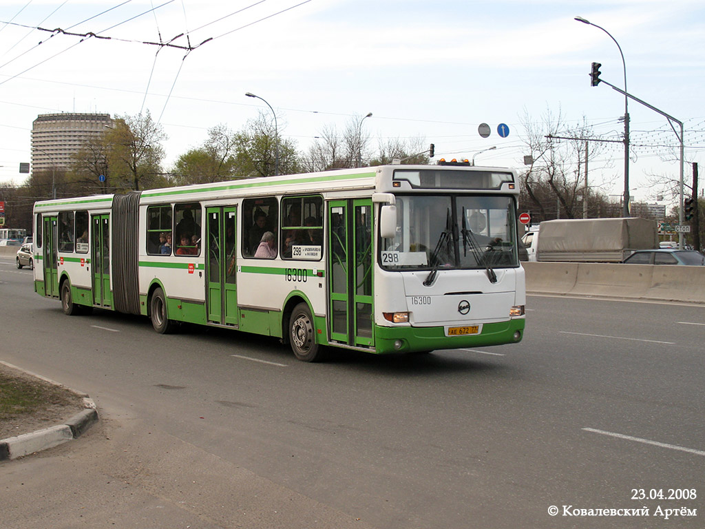 Москва, ЛиАЗ-6212.00 № 16300