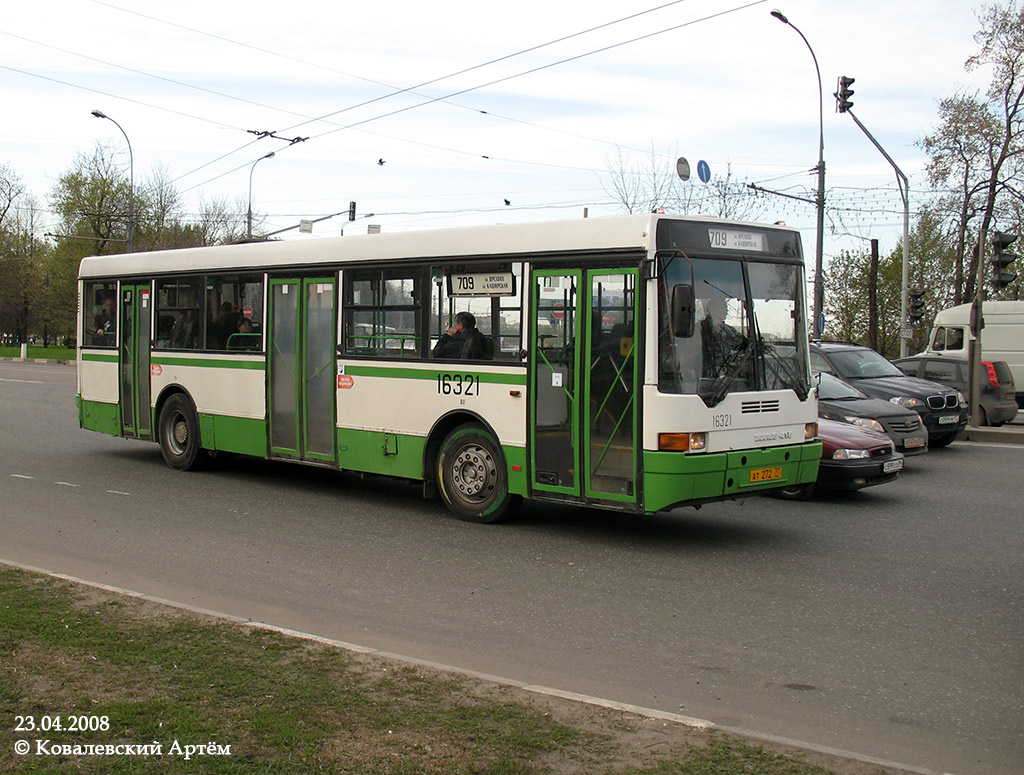 Москва, Ikarus 415.33 № 16321