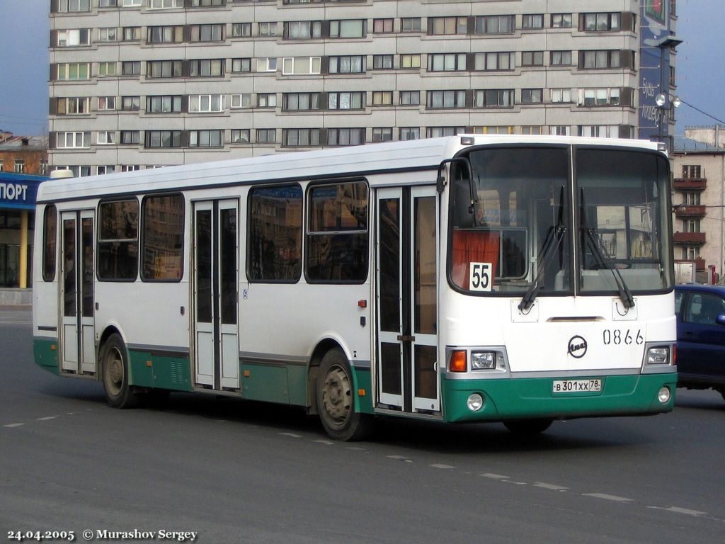 Санкт-Петербург, ЛиАЗ-5256.25 № 0866