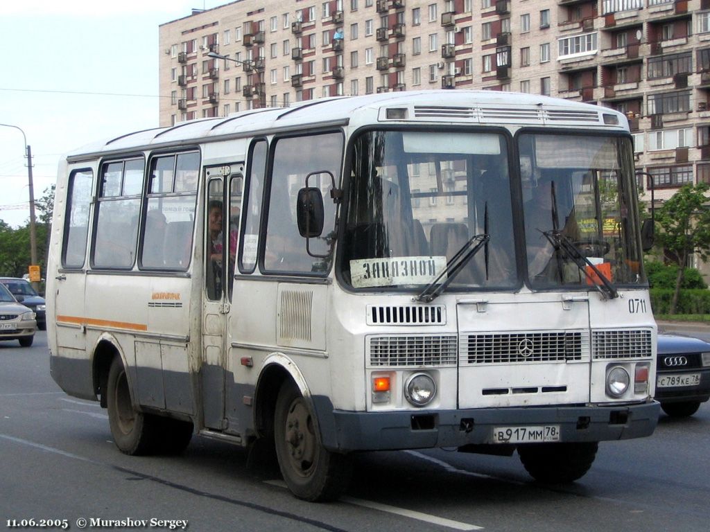 Санкт-Петербург, ПАЗ-3205-110 № 0711