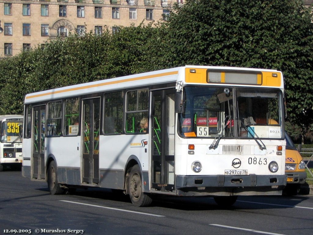 Санкт-Петербург, ЛиАЗ-5256.00 № 0863