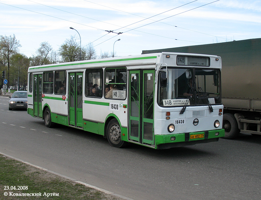 Москва, ЛиАЗ-5256.25 № 16430