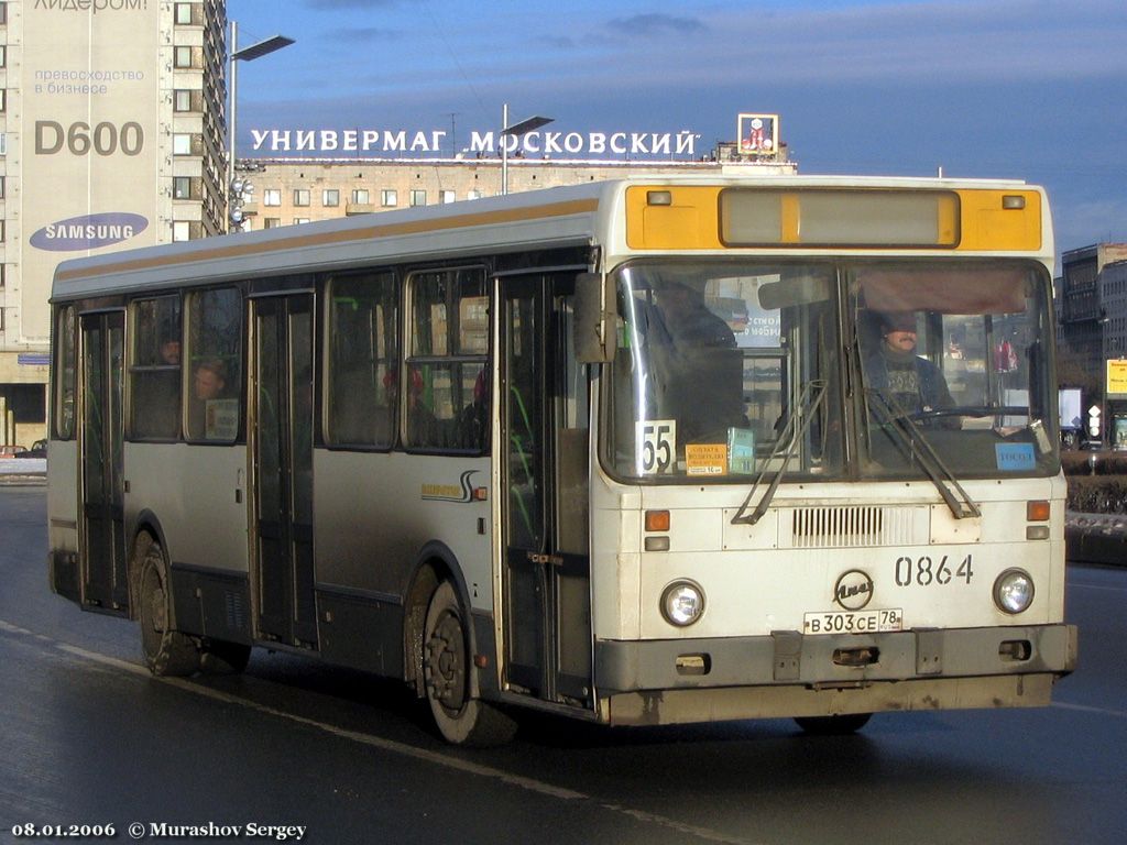 Санкт-Петербург, ЛиАЗ-5256.00 № 0864