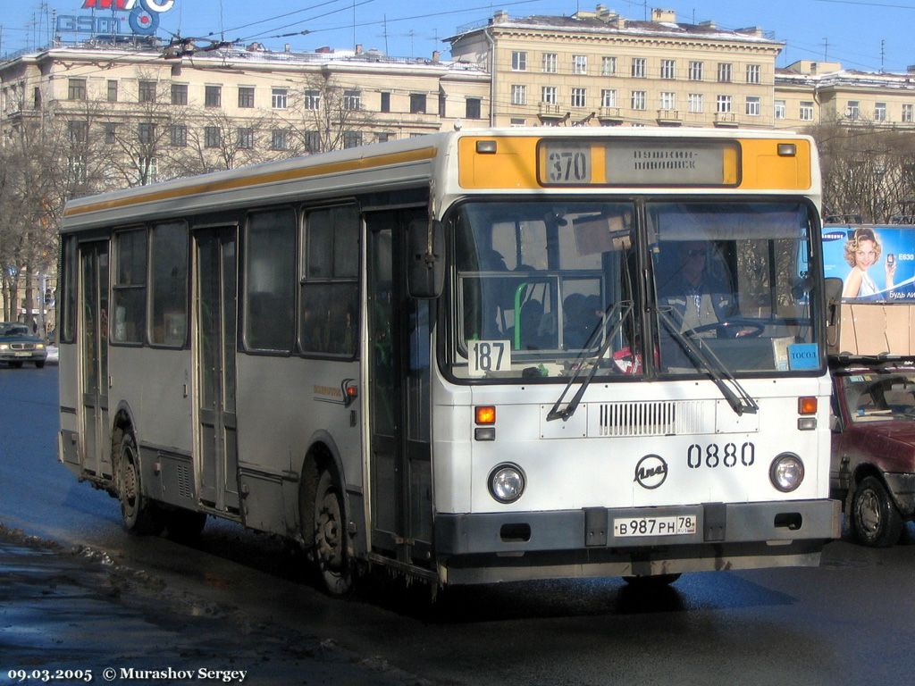 Санкт-Петербург, ЛиАЗ-5256.25 № 0880