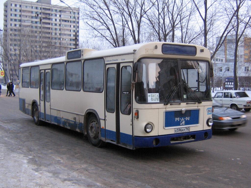 Самарская область, MAN 192 SL200 № Е 596 АУ 163