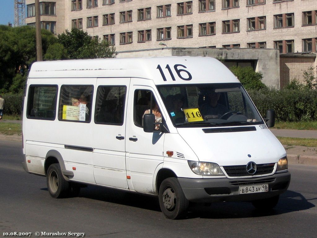 Санкт-Петербург, Mercedes-Benz Sprinter W904 408CDI № 13090