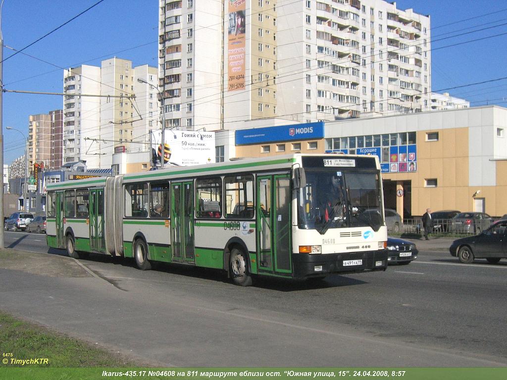 Москва, Ikarus 435.17 № 04608