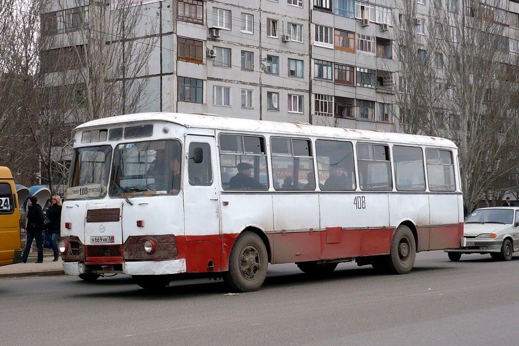 Volgograd region, LiAZ-677M # 408