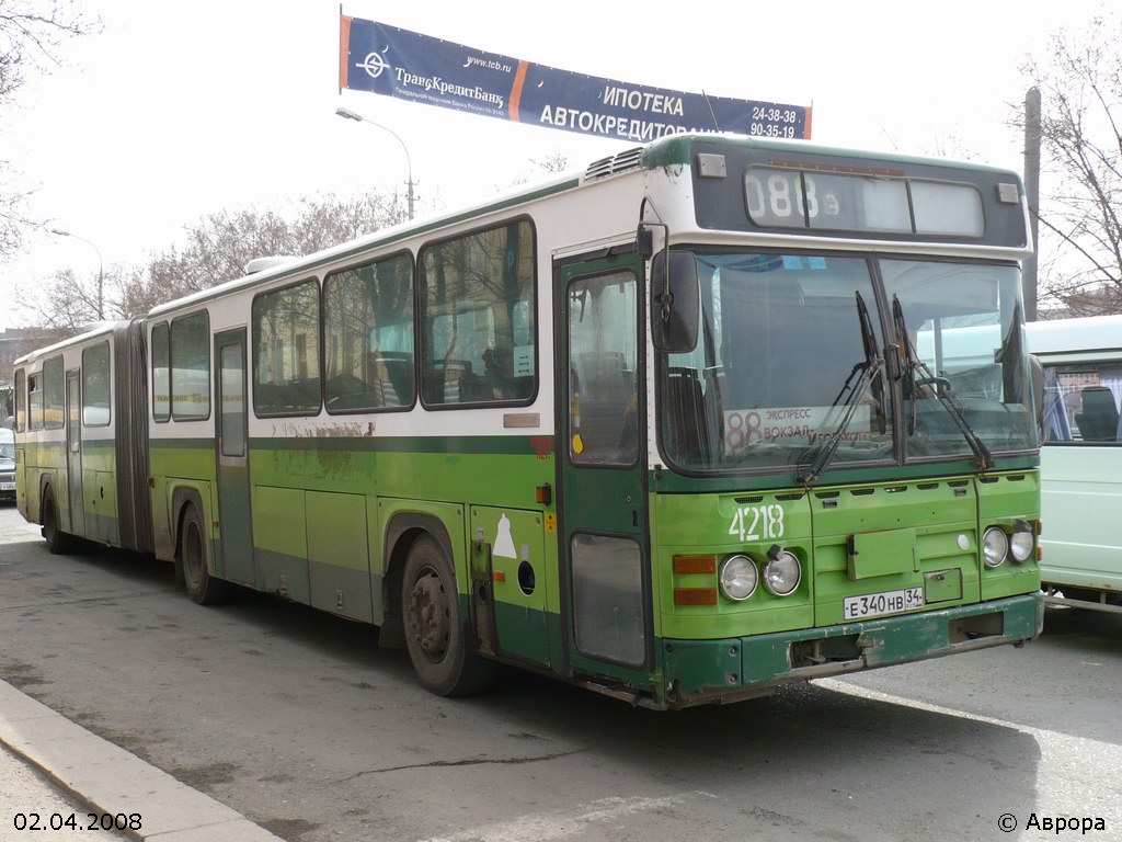 Волгоградская область, Scania CN112AL № 4218