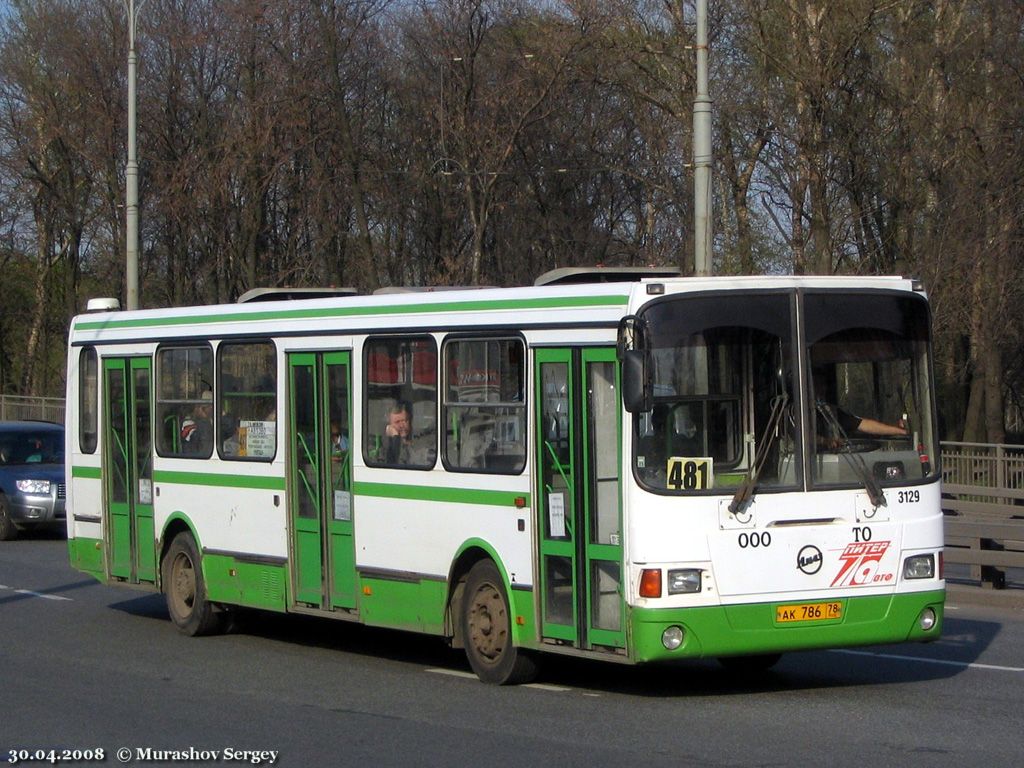 Szentpétervár, LiAZ-5256.25 sz.: 3129