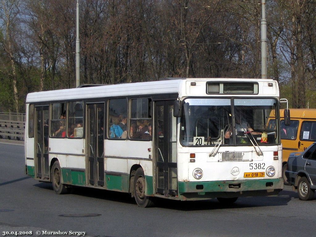 Санкт-Петербург, ЛиАЗ-5256.00 № 5382