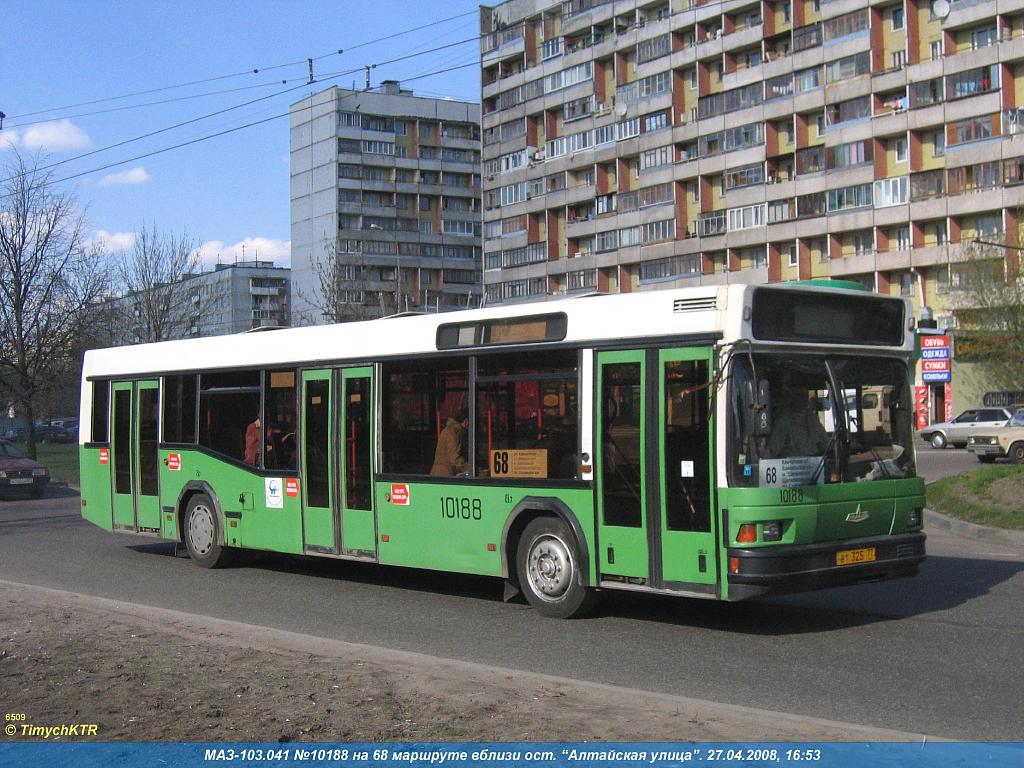 Москва, МАЗ-103.041 № 10188