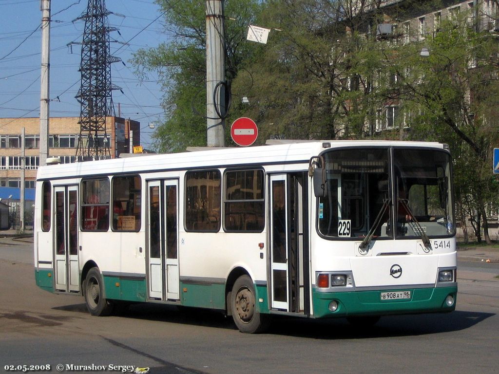 Sanktpēterburga, LiAZ-5256.25 № 5414