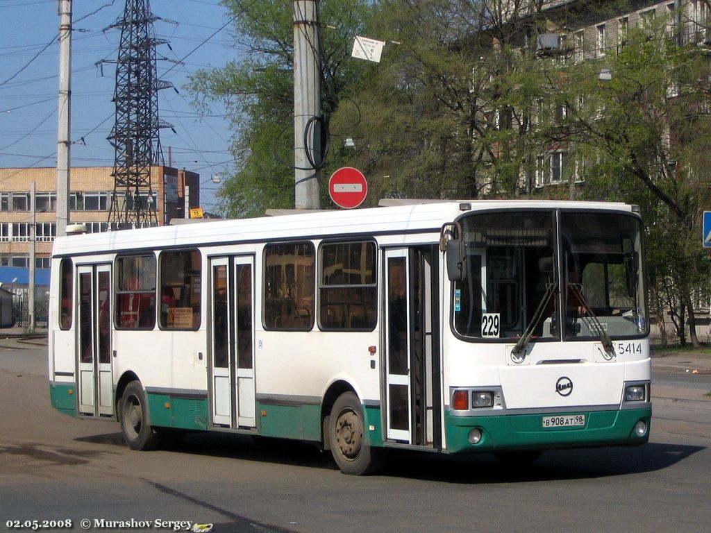 Санкт-Петербург, ЛиАЗ-5256.25 № 5414