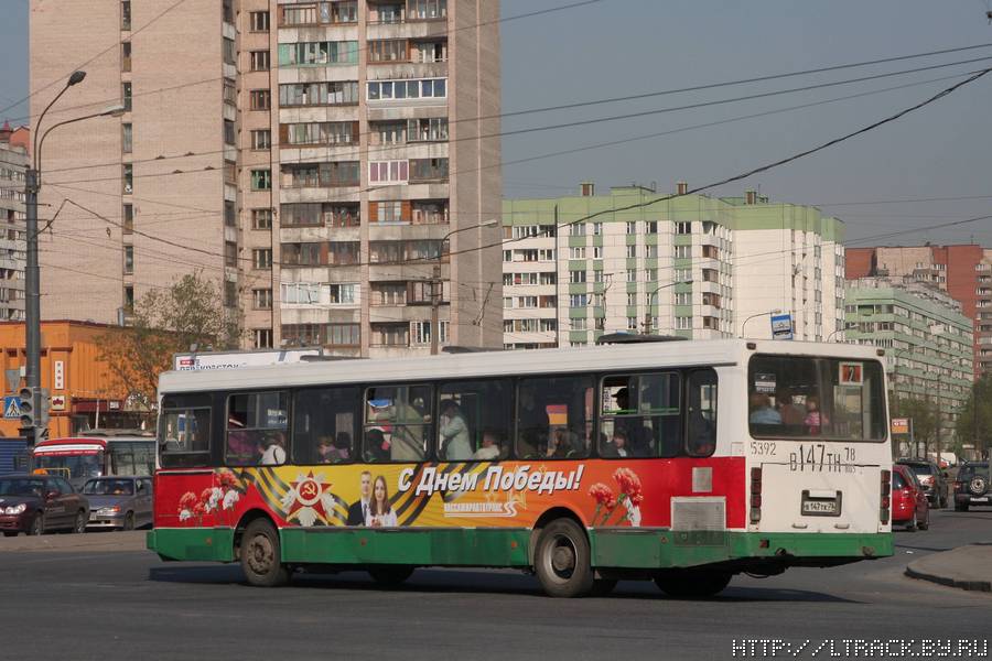 Санкт-Петербург, ЛиАЗ-5256.25 № 5392