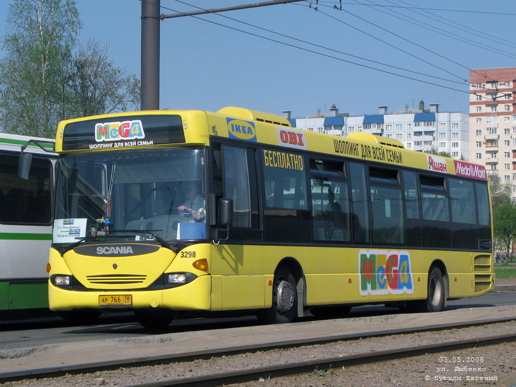 Санкт-Петербург, Scania OmniLink I (Скания-Питер) № 3298